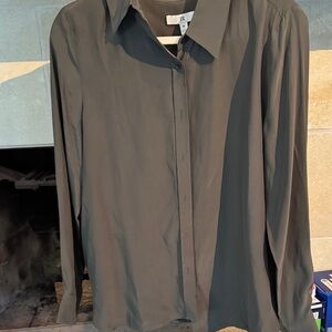 Banana Republic Dark Gray Blouse